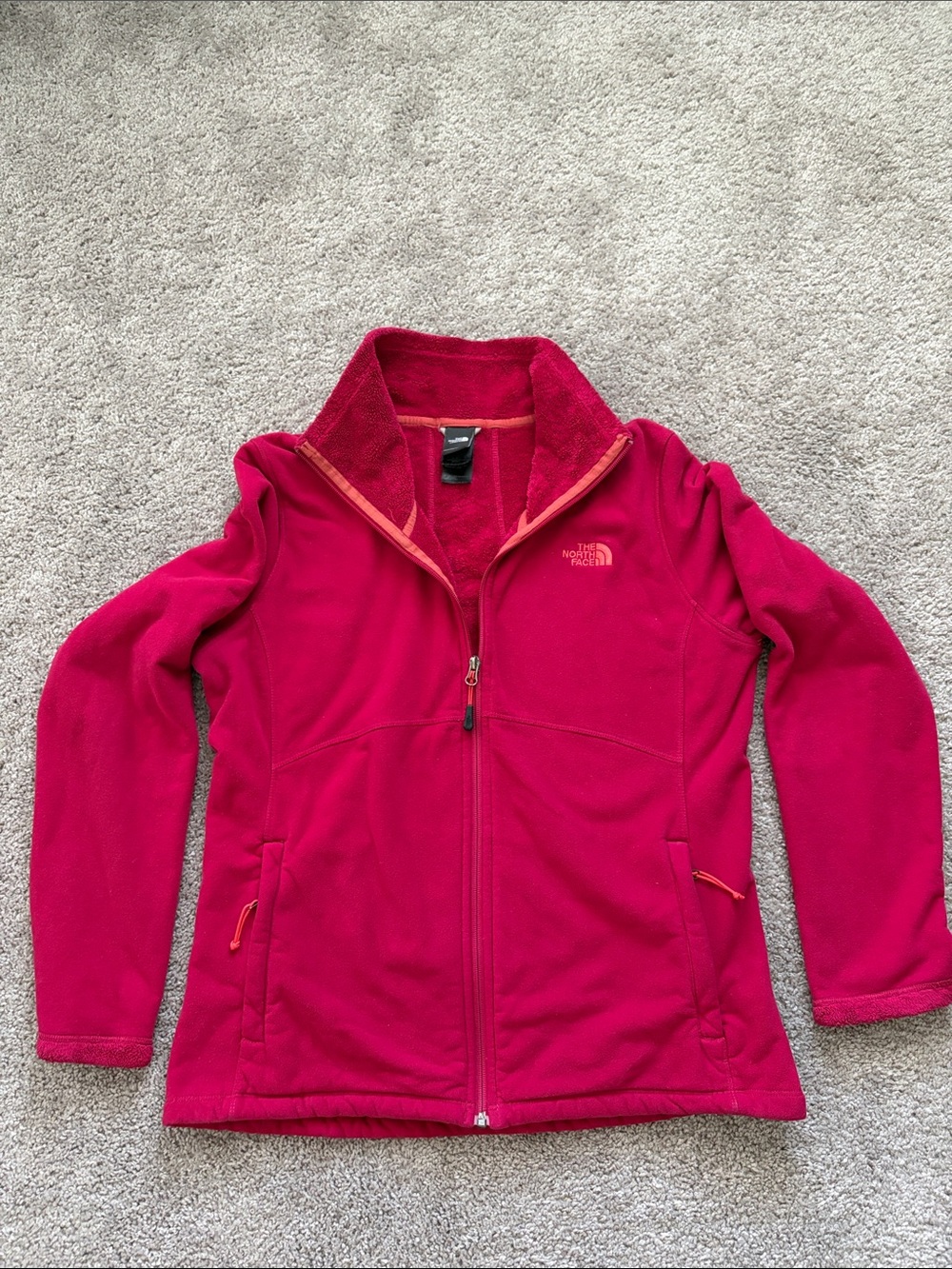 The North Face Zip-Up Fleece Jacket size large women